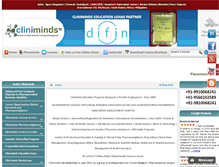 Tablet Screenshot of cliniminds.com