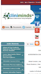 Mobile Screenshot of cliniminds.org